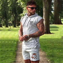 Load image into Gallery viewer, Summer Running Set Men Sport Suits