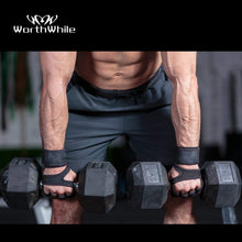 Load image into Gallery viewer, Gym Fitness Gloves Hand Palm Protector with Wrist Wrap