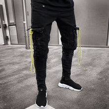 Load image into Gallery viewer, New Men Jeans Slim Racer Biker Jeans