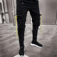 Load image into Gallery viewer, New Men Jeans Slim Racer Biker Jeans