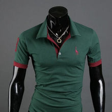 Load image into Gallery viewer, Casual Deer Embroidery Man T-Shirt