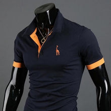 Load image into Gallery viewer, Casual Deer Embroidery Man T-Shirt