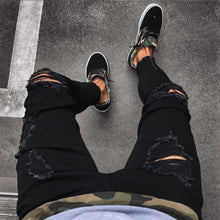 Load image into Gallery viewer, Ripped Skinny Jeans Stretch Destroyed