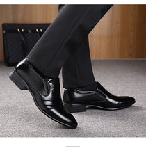 Load image into Gallery viewer, Leather Fashion Men Business Dress Loafers