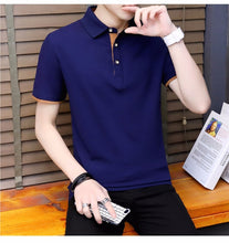 Load image into Gallery viewer, Cotton polo Shirt Men