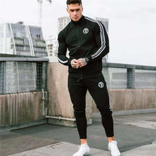 Load image into Gallery viewer, Sport Suit Men Bodybuilding Jacket Pants