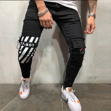 Load image into Gallery viewer, Mens Cool Designer Brand Pencil Jeans