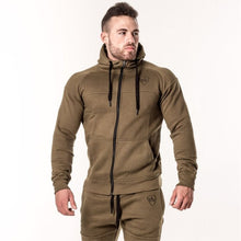 Load image into Gallery viewer, 2 pieces Autumn Running tracksuit men