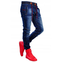 Load image into Gallery viewer, Fashion Mens Jeans Patchwork