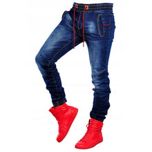Load image into Gallery viewer, Fashion Mens Jeans Patchwork
