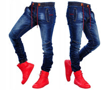 Load image into Gallery viewer, Fashion Mens Jeans Patchwork
