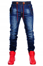 Load image into Gallery viewer, Fashion Mens Jeans Patchwork