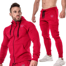Load image into Gallery viewer, 2 pieces Autumn Running tracksuit men