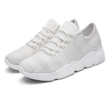 Load image into Gallery viewer, Sports Shoes Men Lace Up Solid Color Sneakers
