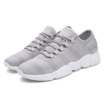 Load image into Gallery viewer, Sports Shoes Men Lace Up Solid Color Sneakers