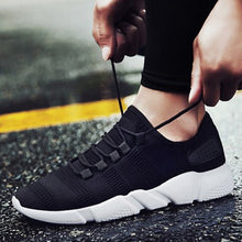 Load image into Gallery viewer, Sports Shoes Men Lace Up Solid Color Sneakers