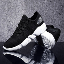 Load image into Gallery viewer, Sports Shoes Men Lace Up Solid Color Sneakers