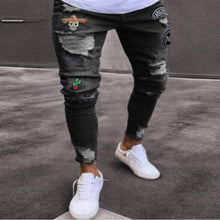 Load image into Gallery viewer, Mens Cool Designer Brand Pencil Jeans