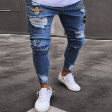 Load image into Gallery viewer, Mens Cool Designer Brand Pencil Jeans