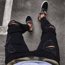 Load image into Gallery viewer, Fashion Ripped Jeans Men Pants Skinny Slim