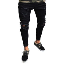 Load image into Gallery viewer, Fashion Ripped Jeans Men Pants Skinny Slim