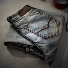 Load image into Gallery viewer, Jeans Men Plus Biker Jean