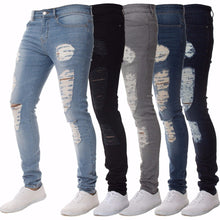 Load image into Gallery viewer, Casual Skinny Jeans Pants