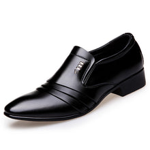 Load image into Gallery viewer, Leather Fashion Men Business Dress Loafers