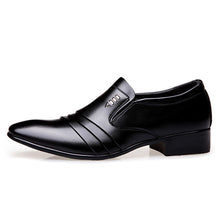 Load image into Gallery viewer, Leather Fashion Men Business Dress Loafers