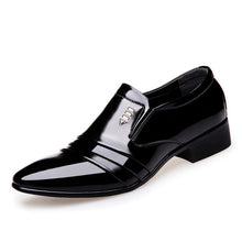 Load image into Gallery viewer, Leather Fashion Men Business Dress Loafers
