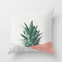 Load image into Gallery viewer, Pink Geometric Nordic Cushion Cover