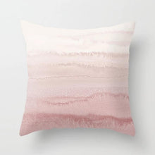 Load image into Gallery viewer, Pink Geometric Nordic Cushion Cover
