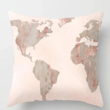 Load image into Gallery viewer, Pink Geometric Nordic Cushion Cover