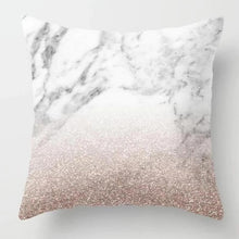 Load image into Gallery viewer, Pink Geometric Nordic Cushion Cover