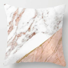 Load image into Gallery viewer, Pink Geometric Nordic Cushion Cover