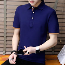 Load image into Gallery viewer, Cotton polo Shirt Men