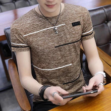Load image into Gallery viewer, Short Sleeve T Shirt Men O Neck