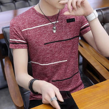 Load image into Gallery viewer, Short Sleeve T Shirt Men O Neck